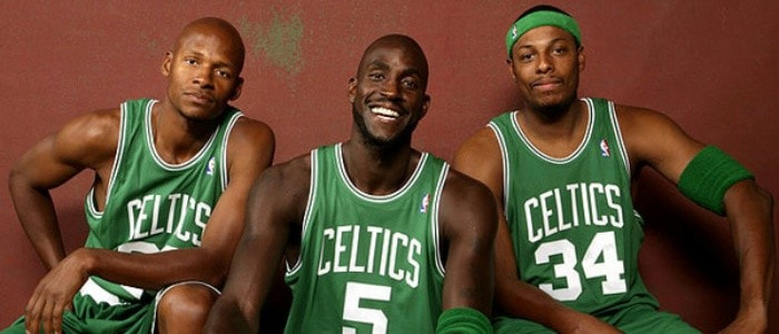 波士顿凯尔特人三巨头：辉煌成就与精神力量